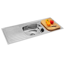 Single Bowl Double Drain Sinks - 5001